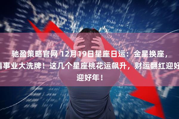 驰盈策略官网 12月19日星座日运：金星换座，爱情事业大洗牌！这几个星座桃花运飙升，财运翻红迎好年！